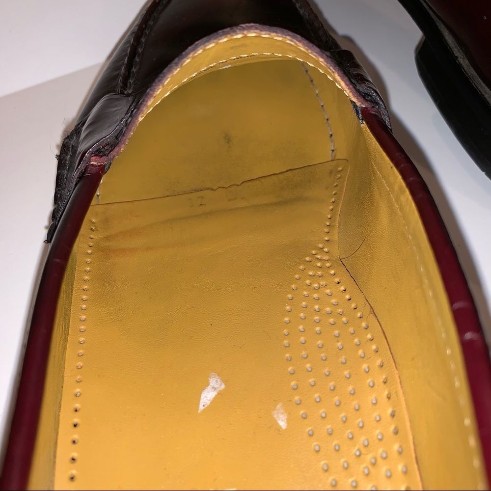Cole Haan Burgundy Penny Loafers 12D - Picture 11 of 12